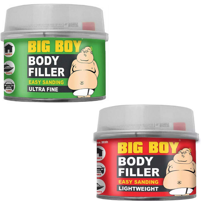 Big Boy Lightweight & Ultra Fine Easy Sanding Car Body Filler Hardener 250 ml