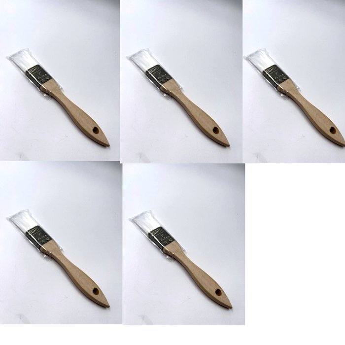 5 X Swiftlon Seam Sealer Brush, Nylon Bristles, Wood Handle
