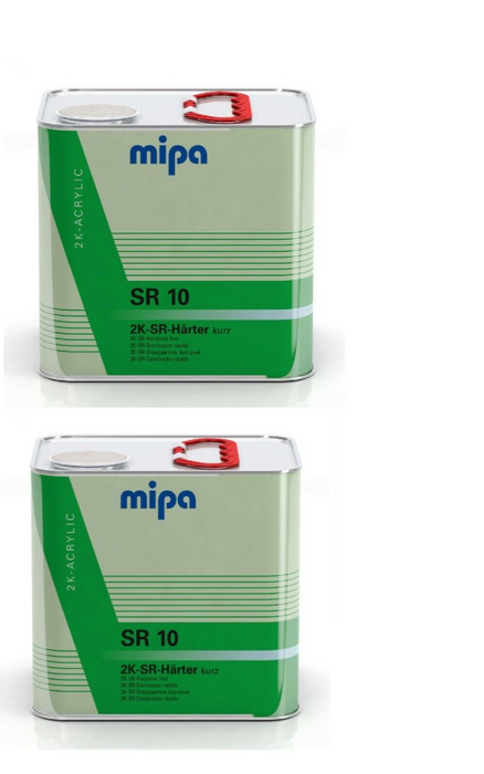 2 x MIPA SR10 FAST Hardener 2.5LTR