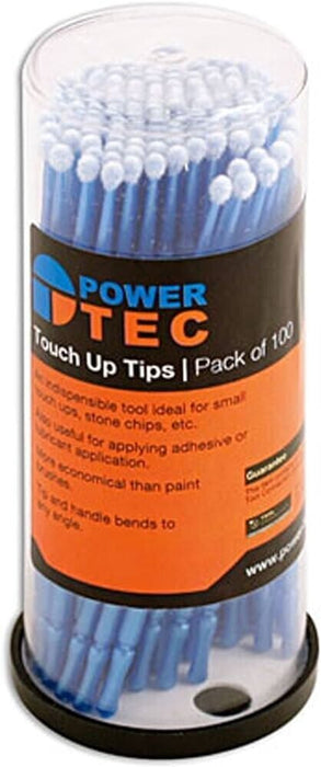 PowerTec 91452 Touch Up Tips For Small Touch Ups - Pack of 100, 95mm Long