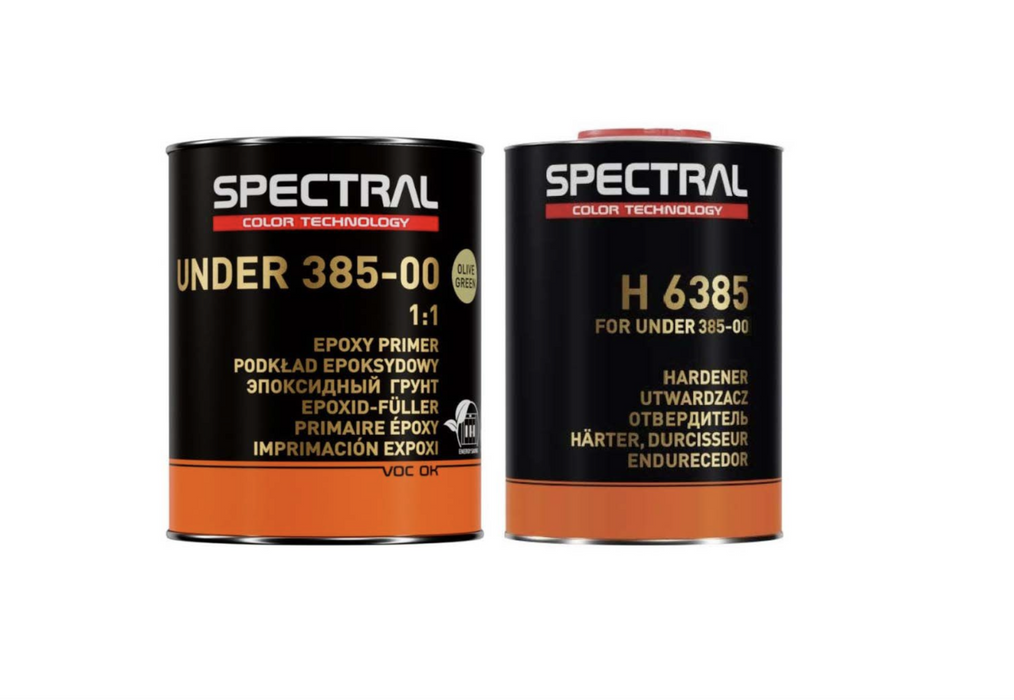 NOVOL SPECTRAL UNDER 385-00 EPOXY PRIMER & H-6385 KIT 1.6L - OLIVE GREEN