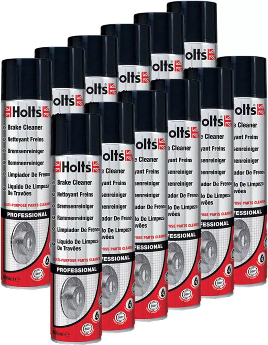 Holts Brake Cleaner Spray Vehicle Parts Cleaner Maintenance Cleaning Car Pack 12