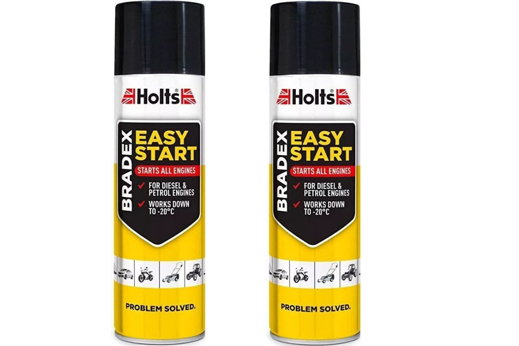 2 x Bradex Easy Start Aerosol - 300ml Can