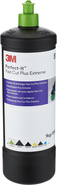 3M 51815 Perfect It Green Fast Cut Plus Extreme Polishing Compound 1L