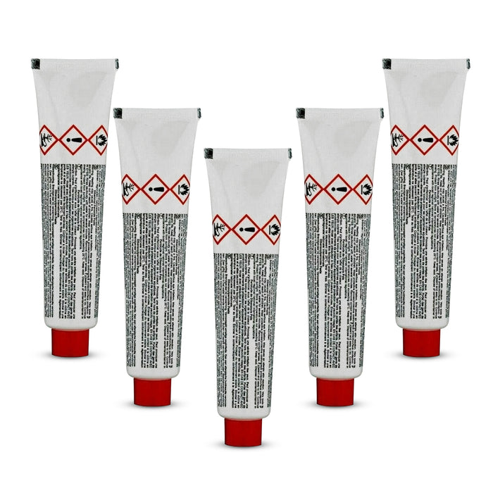 5 x Car Body Filler Universal Hardener Tube 40G Fibre Glass Easy Sand For Resins