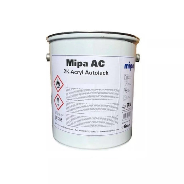 MIPA 2K Arctic White 2Pack Direct Gloss Paint Car 5L for Mercedes 147