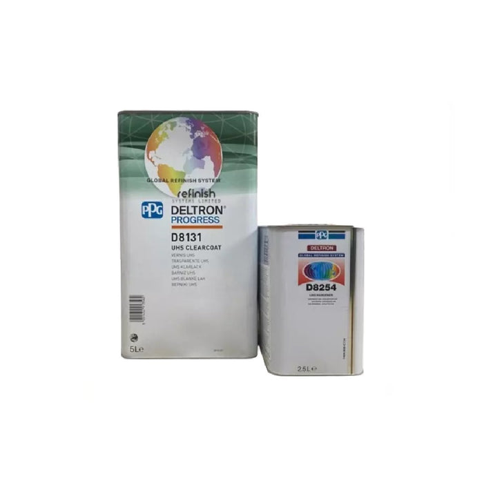 Refinish System DELTRON D8131 UHS CLEARCOAT LACQUER & D8254 HARDENER 7.5LTR KIT