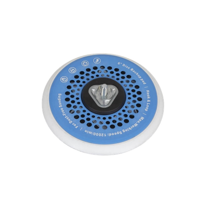 Sealey AK289 Universal Dust-Free Stick-On DA Backing Pad Ø150mm x 5/16"UNF & M8