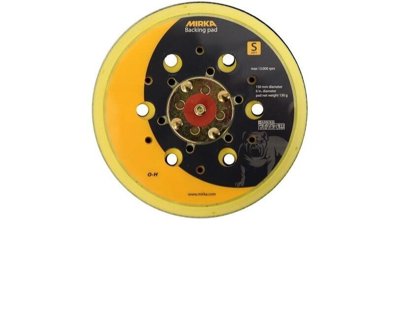 Mirka Backing Pad 150mm  5/16"  48 H for Net Sanding Medium