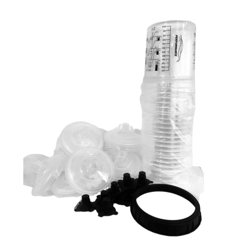 3X PPS Cup Liner Kit Standard 650ml 125 Micron Box of 50 – Fits 3M 16026