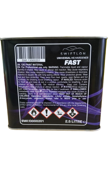 SWIFTLON UNIVERSAL HARDENER HS FAST 2.5 LITRE