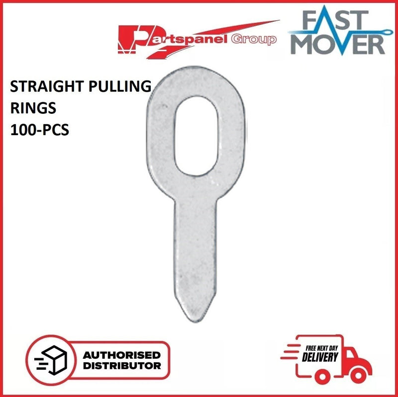 Fast Mover 100x Straight Dent Pulling Washers – Panel Repair Bodywork Tool