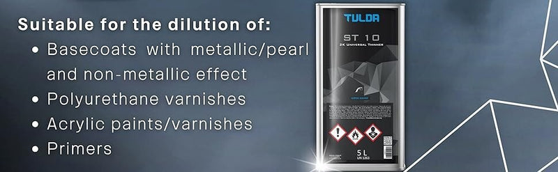 TULDA 2K  UNIVERSAL SOLVENT PAINT THINNER 1L