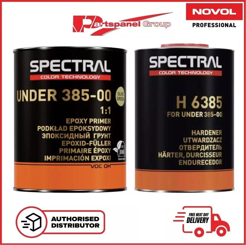NOVOL SPECTRAL UNDER 385-00 EPOXY PRIMER & H-6385 KIT 1.6L - OLIVE GREEN