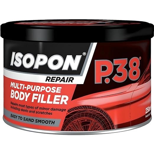 U-POL DAVIDS ISOPON P38 EASY SAND 600ML CAR BODY FILLER BODYWORK