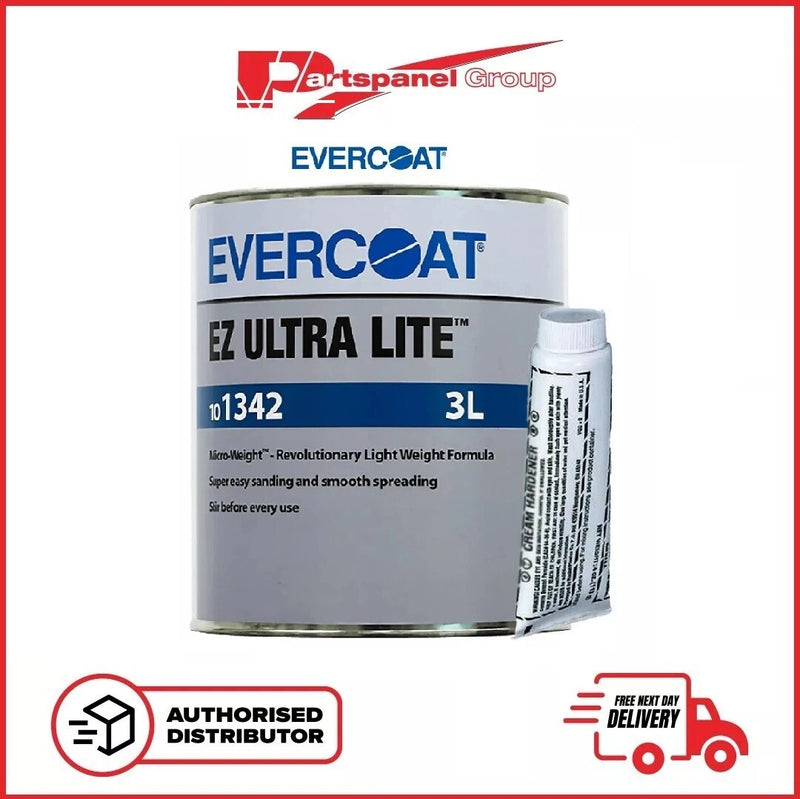 Evercoat 101342 EZ Ultra Lite Body Filler - easy levelling sanding filler 3L