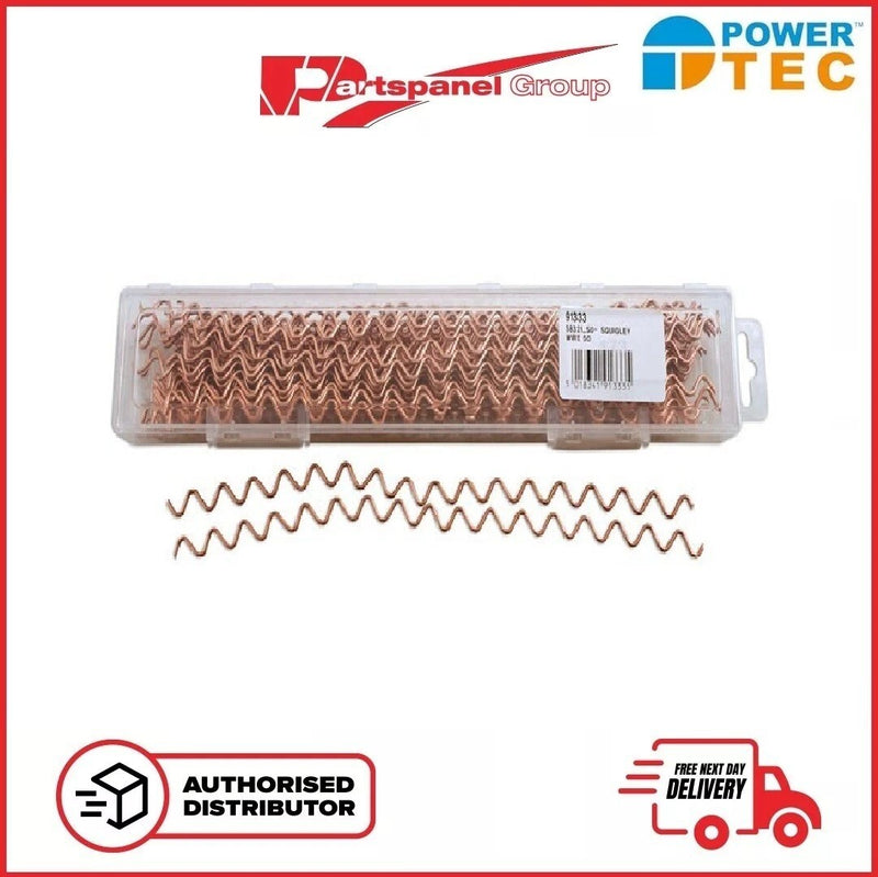 Power-tec Squiggly Wire 50pc Dent Pulling Wire