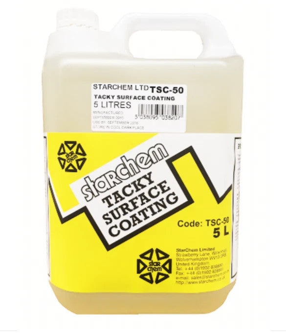 Starchem Tacky Spray Booth Film 5L – Sticky Overspray Coating for Surface Protec