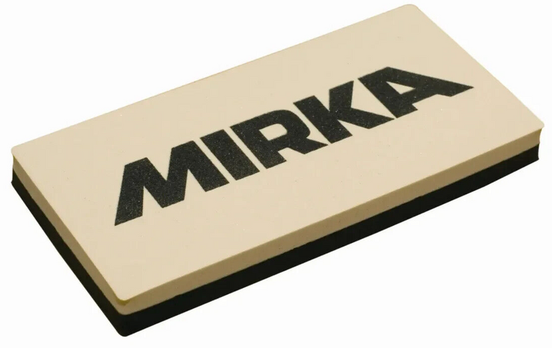 Mirka Soft / Hard Sanding Block 125 x 60 x 12mm 2-Sided