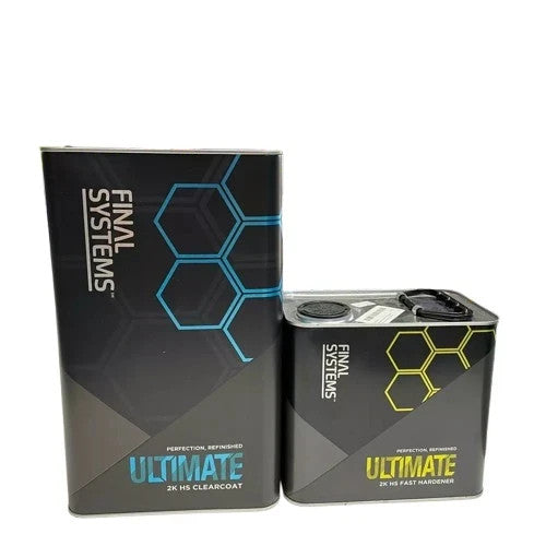 Final Systems 2K HS Ultimate Clear Coat 7.5L Kit with Fast Hardener Lacquer