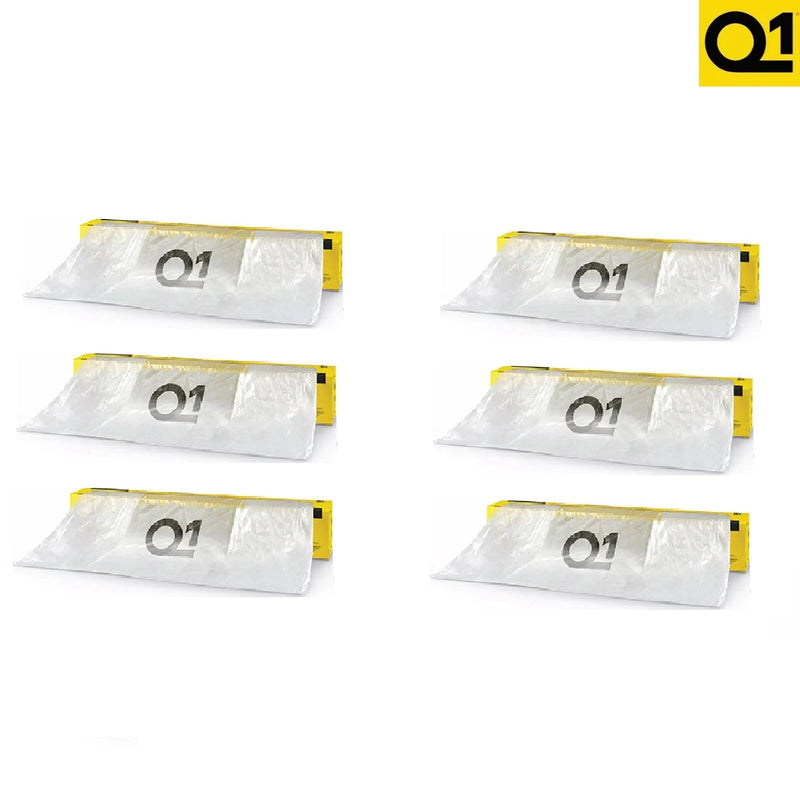 6X Q1 Premium Masking Film Sheeting Roll 5m x 120m – Paint Overspray Protection