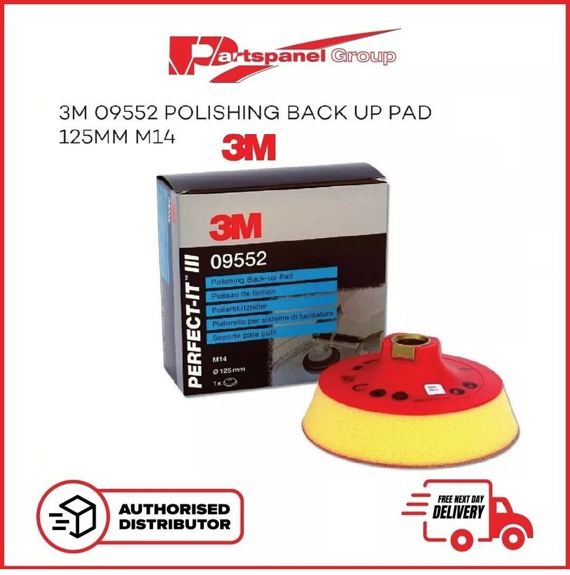 3M Perfect-It Polishing Back-up Pad 125 mm (M14) 09552