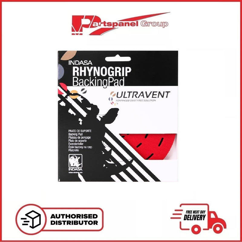 Indasa Rhynogrip 150mm Ultravent Low Profile Sanding Backing Pad