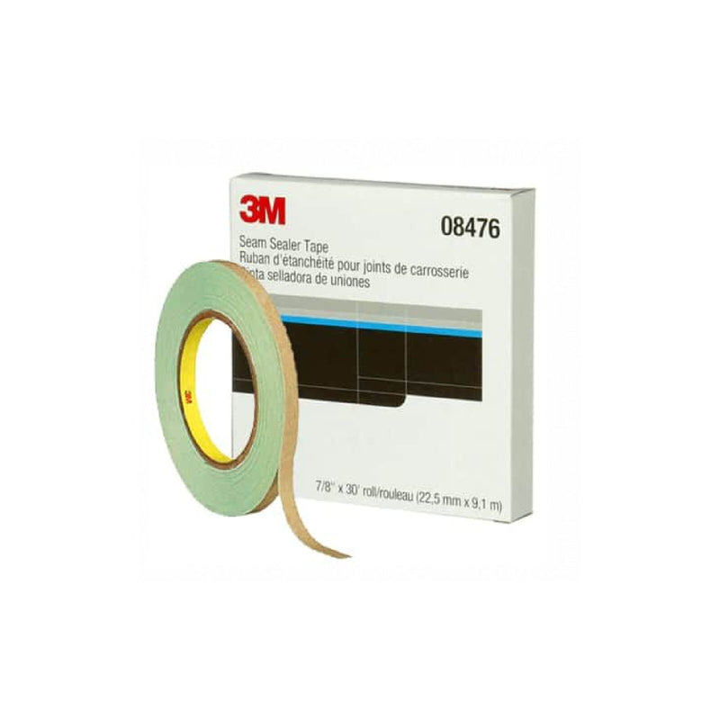 3M 08476 Seam Sealer Tape 22.5mm Green Grey Roll For Joint Sealing