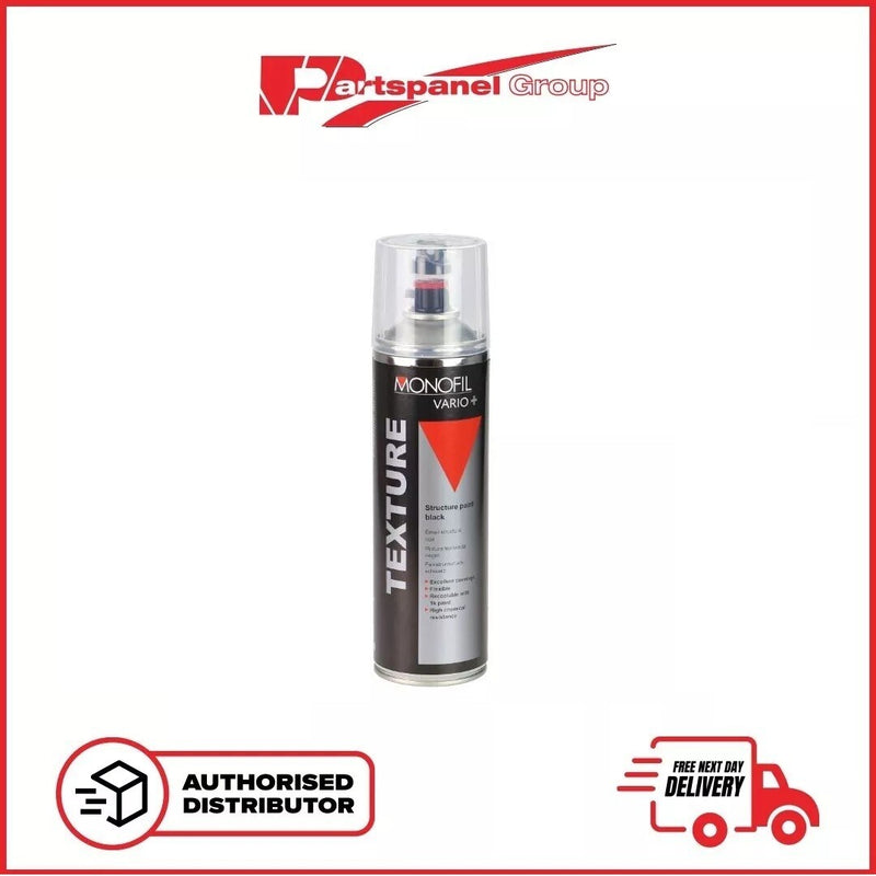 MONOFIL VARIO+ TEXTURE  BLACK BUMPER PAINT Aerosol 500ml