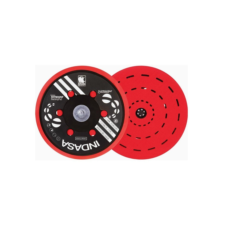 Indasa Rhynogrip 150mm Ultravent Low Profile Sanding Backing Pad