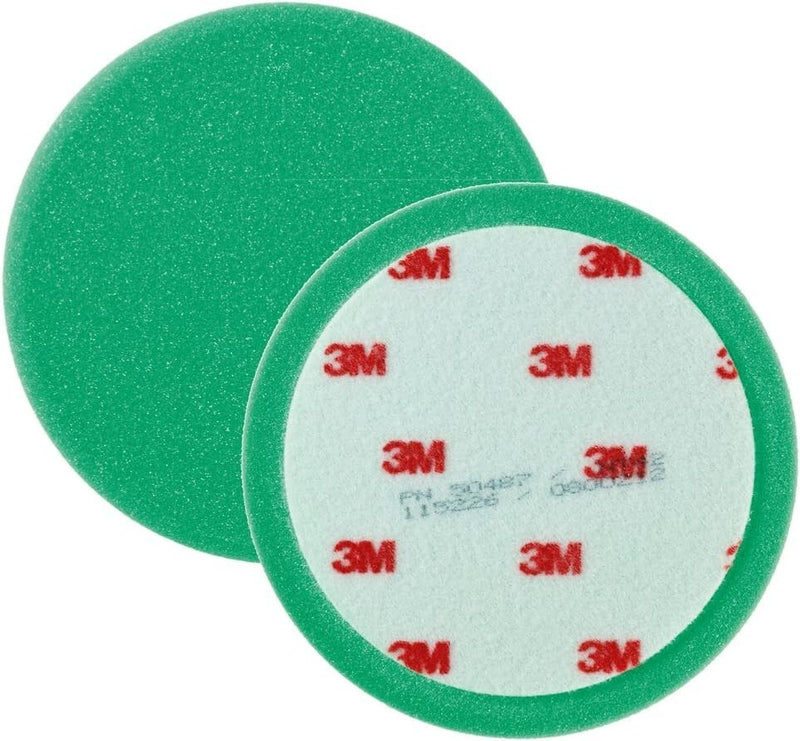 3M 50487 Perfect-It III Compounding Foam Pad 150mm GREEN MEDIUM pack of 2