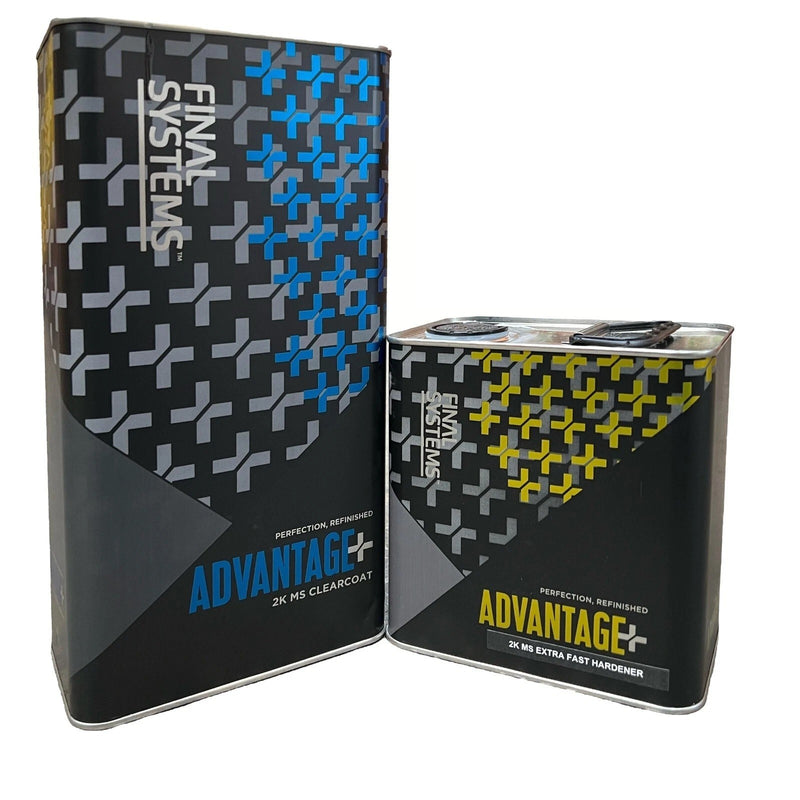 Final Systems Advantage + 2K MS Clear Coat 7.5L Kit with Extra Fast Hardener