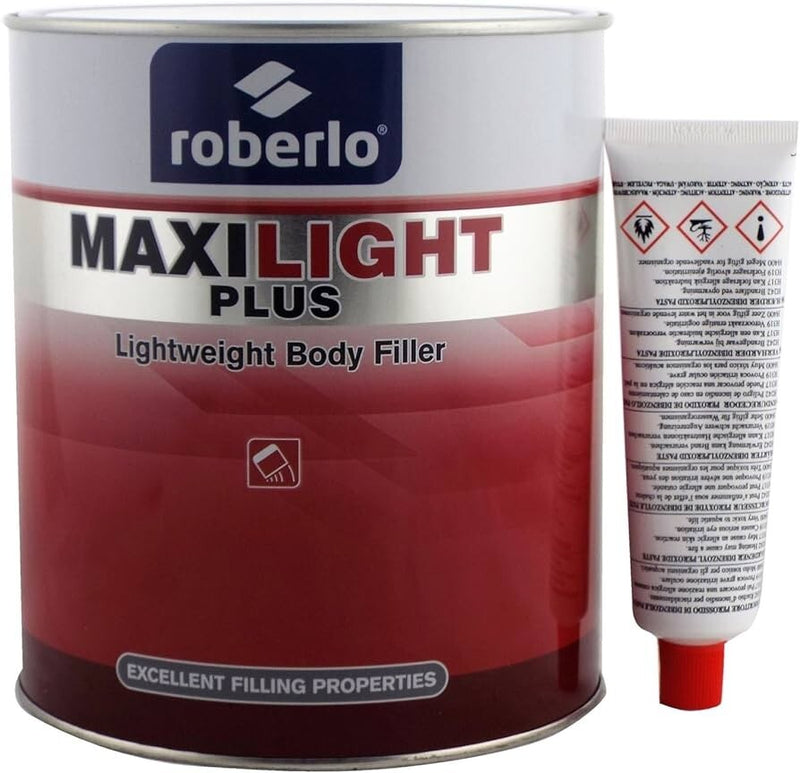Roberlo MAXILIGHT Plus Lightweight Car Body Filler 3L