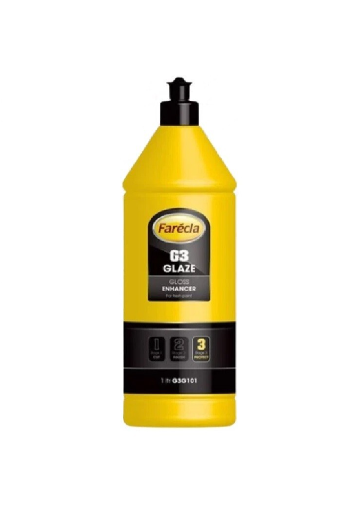 Farecla G3 Finishing Glaze Gloss Enhancer Shine 1 Litre Showroom Finish Polish