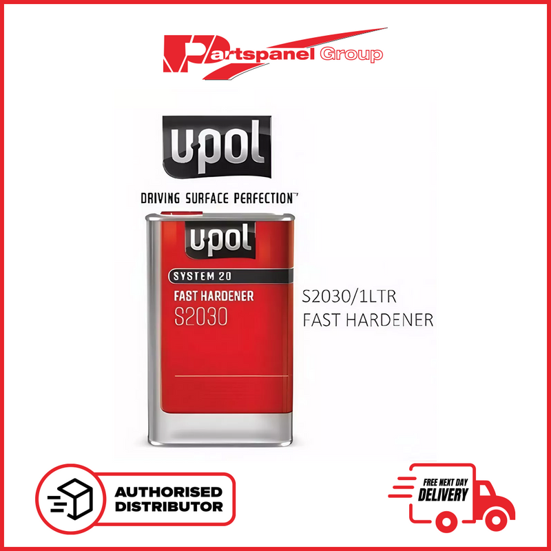 UPOL S2030 2K FAST HARDENER ACTIVATOR U-POL FOR PAINT, PRIMER, LACQUER 1L