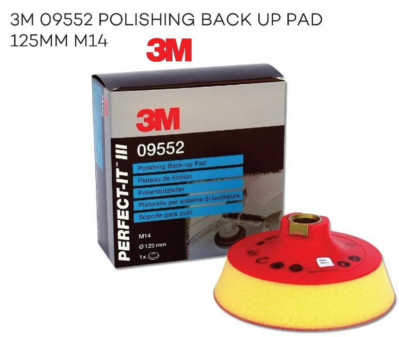 3M Perfect-It Polishing Back-up Pad 125 mm (M14) 09552