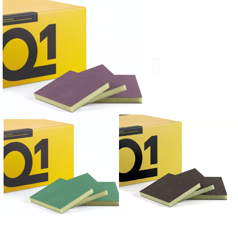 Q1  Double Sided Micro-Fine & Super Fine & Fine Sanding Sponges ( PACK OF 50 )