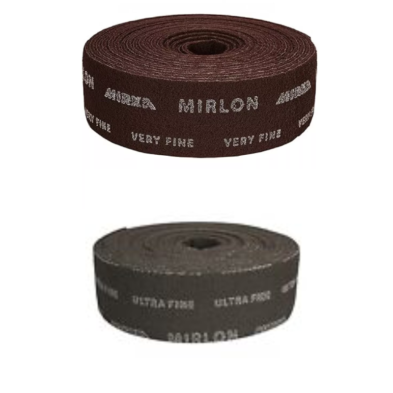 Mirka Mirlon Scotch Rolls Grey Ultra Fine & Red Very Fine - 115x10m (2 ROLLS)
