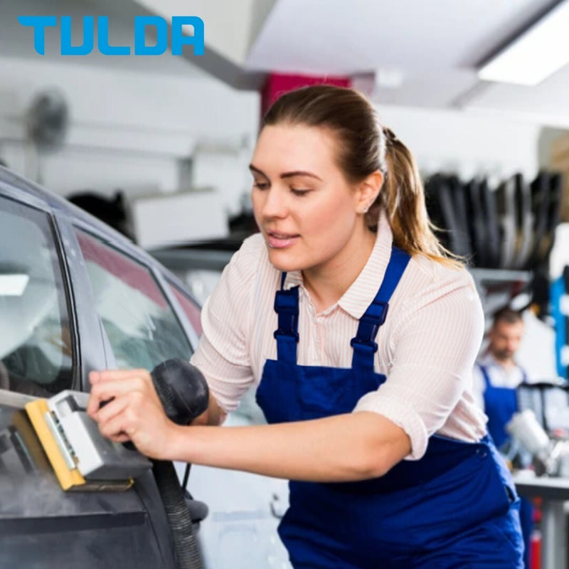 TULDA 70MM X 198MM (8H) SANDING PAPER STRIPS PACK OF 50 - P40