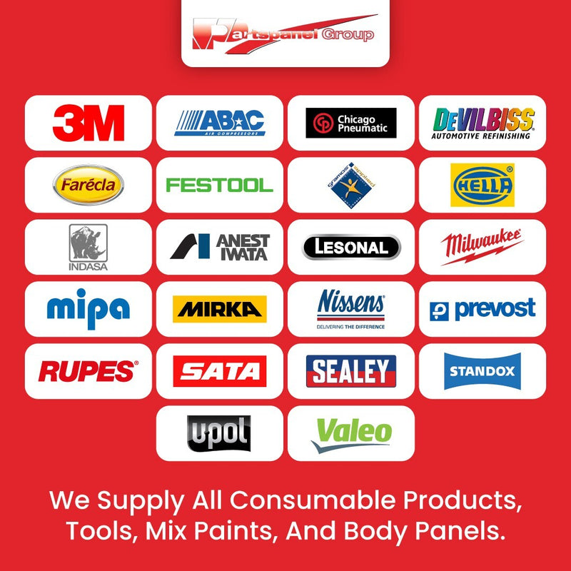 Swiftlon Clear Masking Film 5M x 120M Poly Sheeting for Car Paint Work