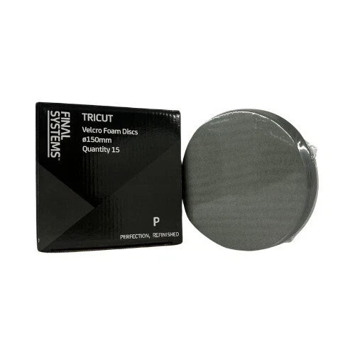 Final Systems Tricut 150mm P3000 Fine Finishing Foam Sanding Discs