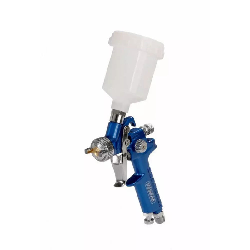 Fast Mover Mini 1.0mm Tip Jet HVLP Gravity Paint Spray Gun Solvent