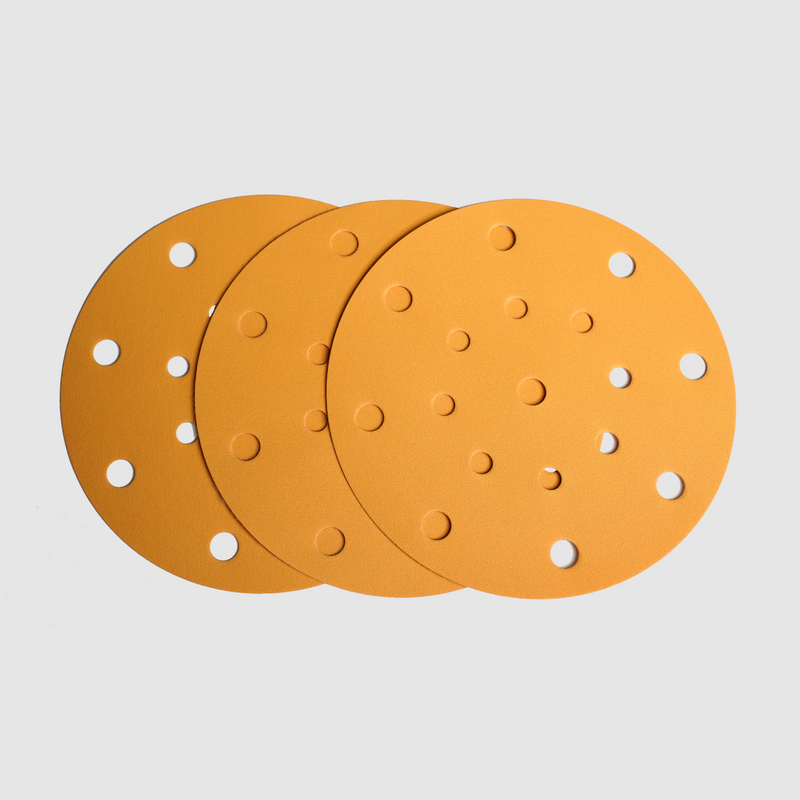 TULDA 6″ 150mm 15H SANDING FILM PAPER DISCS BOX OF 100 - GRIT-P60