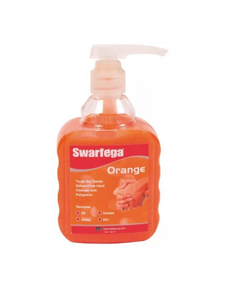 Swarfega 450ML Orange Hand Wash Solvent-Free Heavy Duty Hand Cleaner SOR400MP