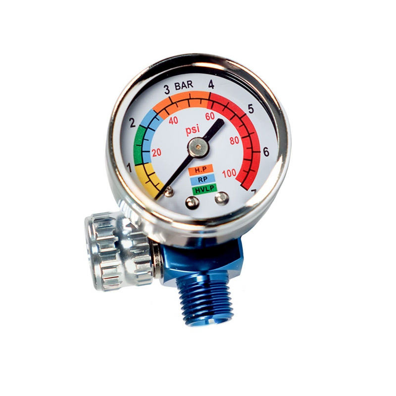 IWATA AIR GUNSA DR5 SPRAY GUN AIR PRESSURE REGULATOR GAUGE