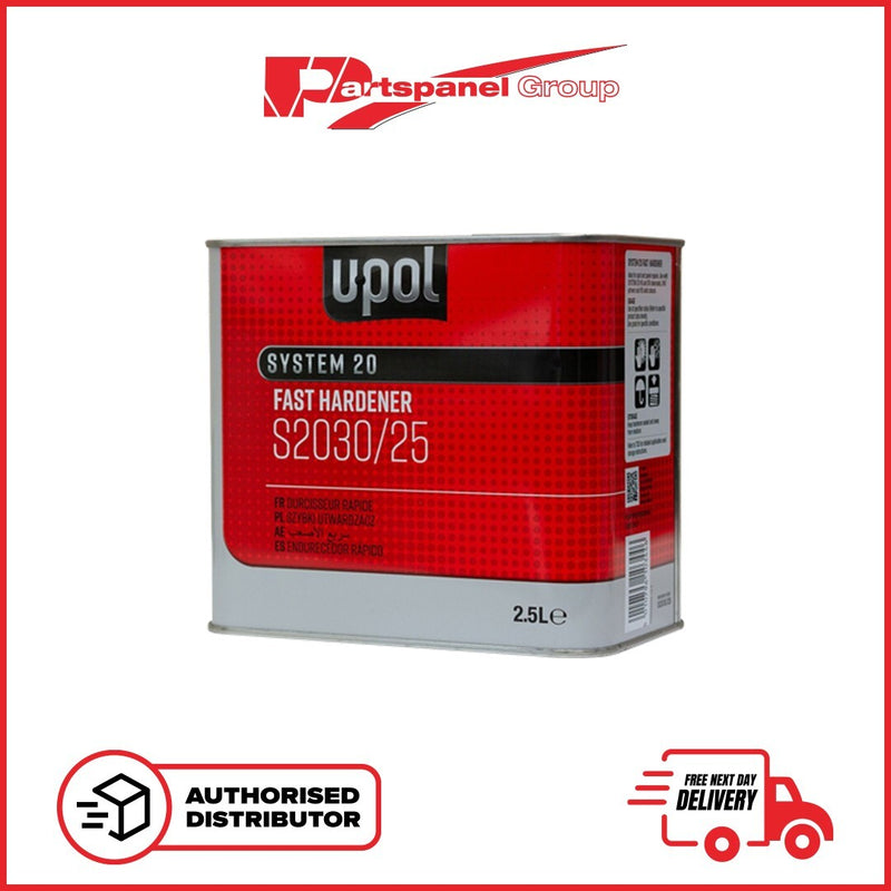 UPOL S2030 Fast Hardener For 2k Paints, Lacquers & Primers 2.5L SR