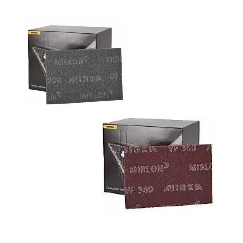 Mirka Mirlon Abrasive Scotch Pads 20 Red VF & 20 Grey UF – 40 Pack Finishing Pad