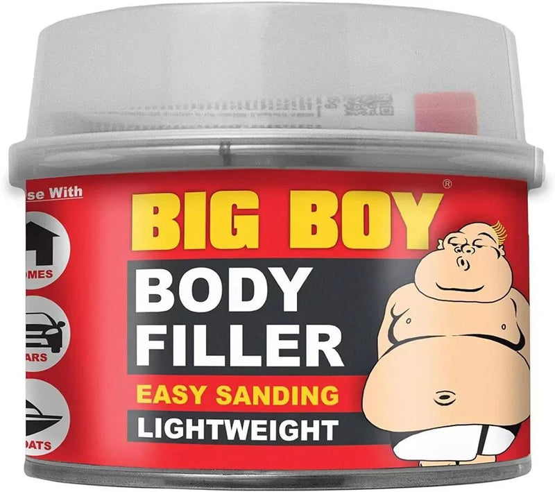 Big Boy Lightweight Easy Sanding Car Home Metal Wood Body Filler Hardener 250 ml