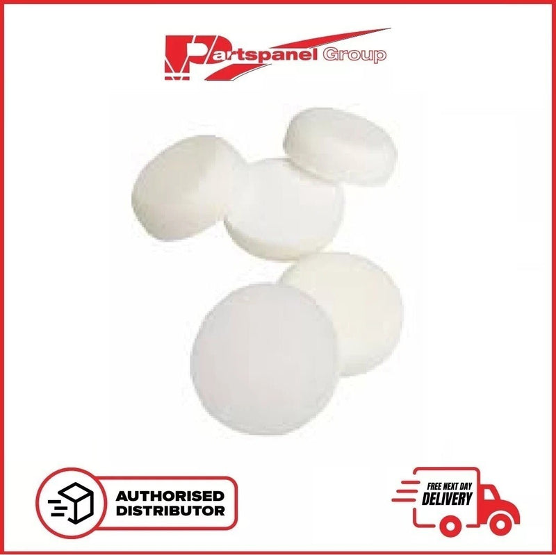 5x Fast-Mover 75mm FMT6069/5 White Hard Compounding Cutting Foam Polishing Heads