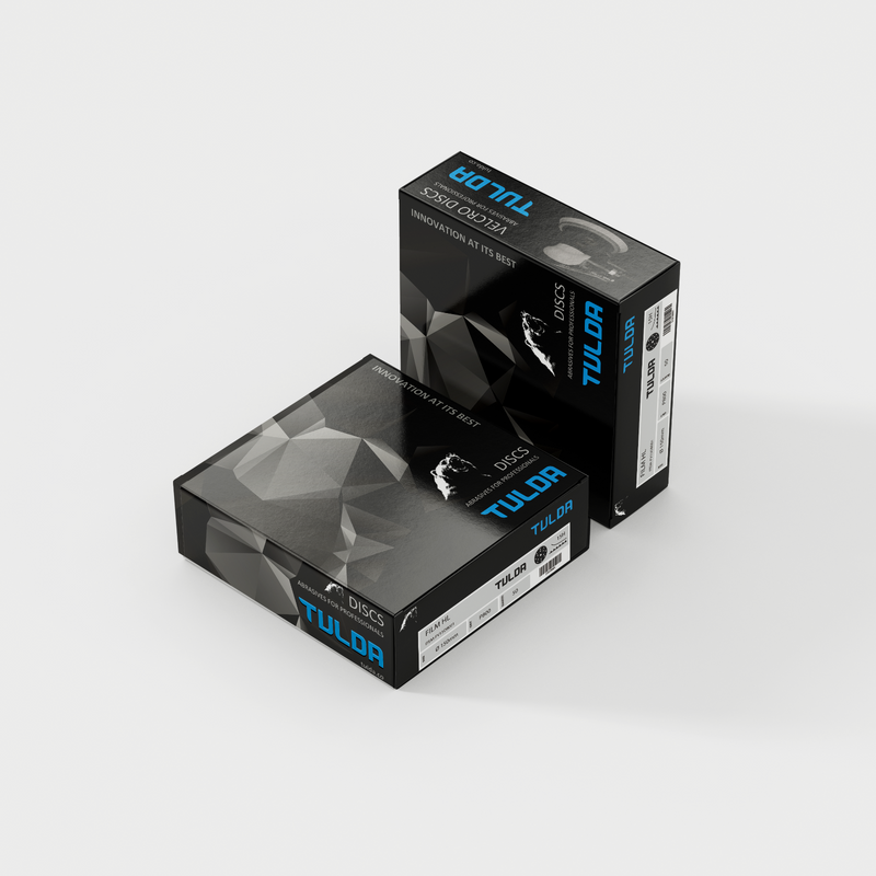 TULDA 6″ 150mm 15H SANDING FILM DISCS BOX OF 50- GRIT-P2000